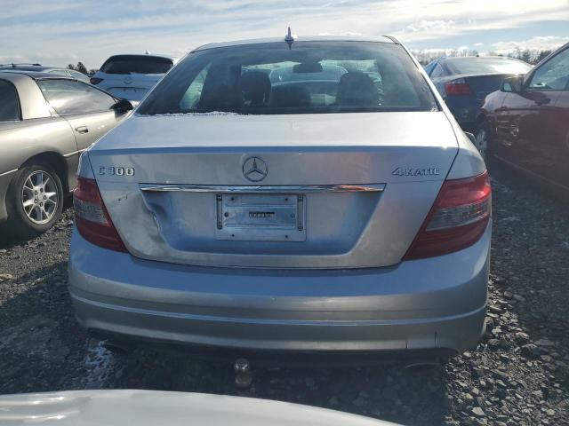 WDDGF8BB4AF372388 - 2010 MERCEDES-BENZ C 300 4MATIC SILVER photo 6