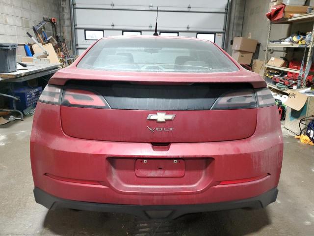 1G1RB6E43EU155411 - 2014 CHEVROLET VOLT RED photo 6