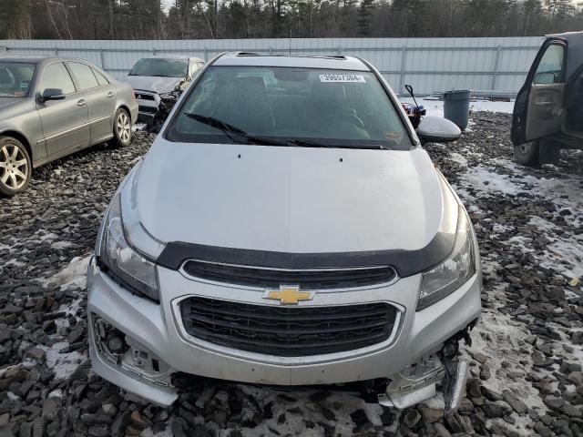 1G1PG5SB6F7279615 - 2015 CHEVROLET CRUZE LTZ SILVER photo 5