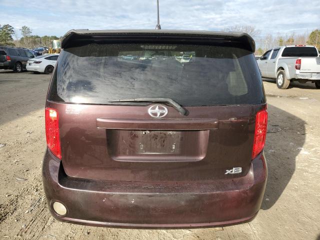 JTLKE50E281018416 - 2008 TOYOTA SCION XB PURPLE photo 6