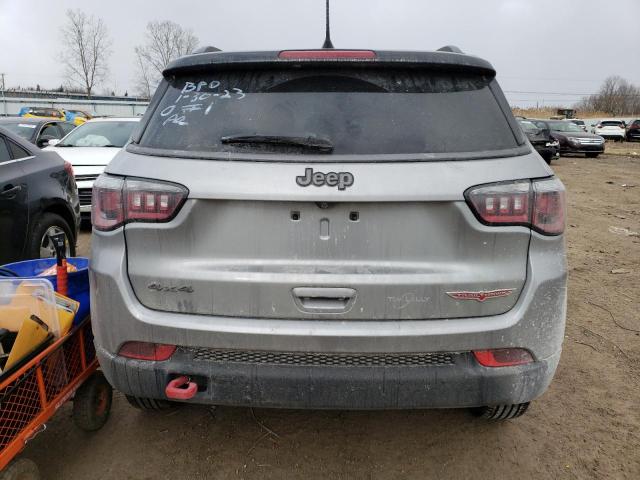 3C4NJDDBXLT189463 - 2020 JEEP COMPASS TRAILHAWK SILVER photo 6