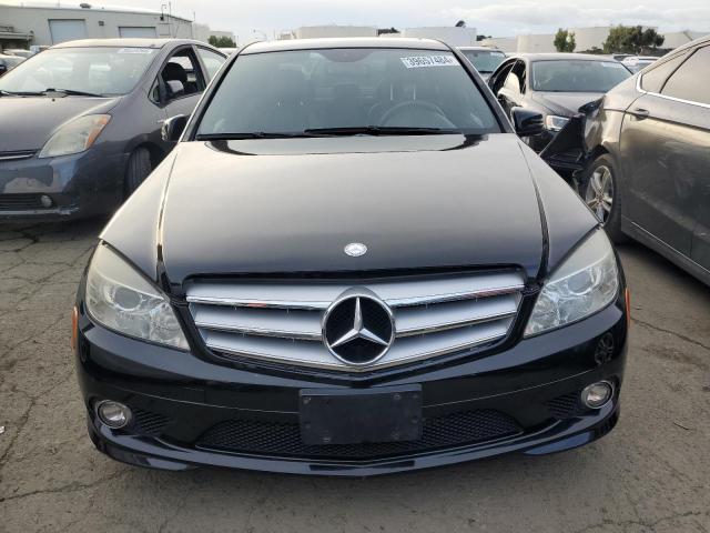 WDDGF5EB6AF442693 - 2010 MERCEDES-BENZ C 300 BLACK photo 5