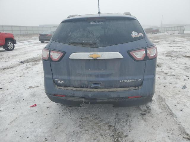 1GNKVGKD2EJ243286 - 2014 CHEVROLET TRAVERSE LT BLUE photo 6