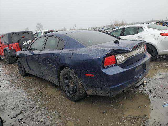 2C3CDXAT2EH173206 - 2014 DODGE CHARGER POLICE BLUE photo 2