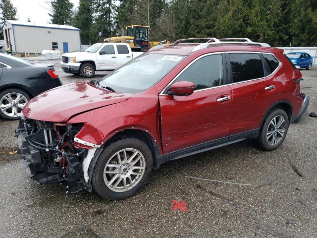 5N1AT2MVXKC704197 - 2019 NISSAN ROGUE S RED photo 1