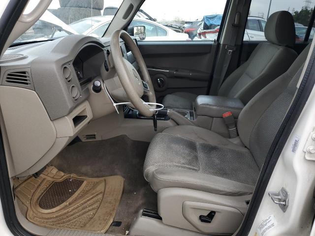 1J8HH48K99C558166 - 2009 JEEP COMMANDER SPORT Weiß Foto 7