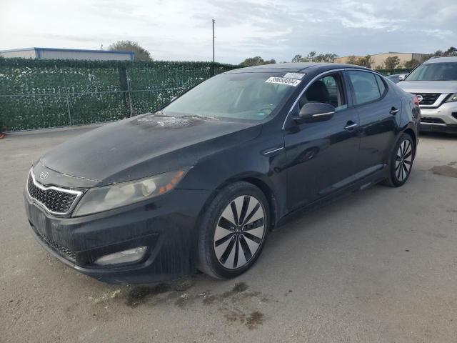 5XXGR4A61CG009775 - 2012 KIA OPTIMA SX BLACK photo 1