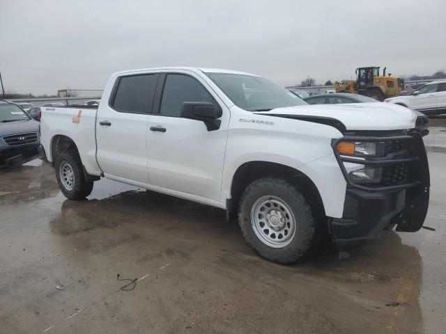 3GCPYAEH1MG454626 - 2021 CHEVROLET SILVERADO K1500 WHITE photo 4