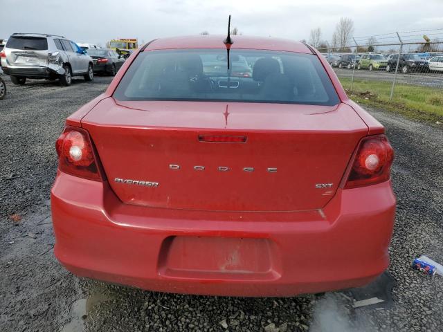 1C3CDZCB4CN291178 - 2012 DODGE AVENGER SXT RED photo 6