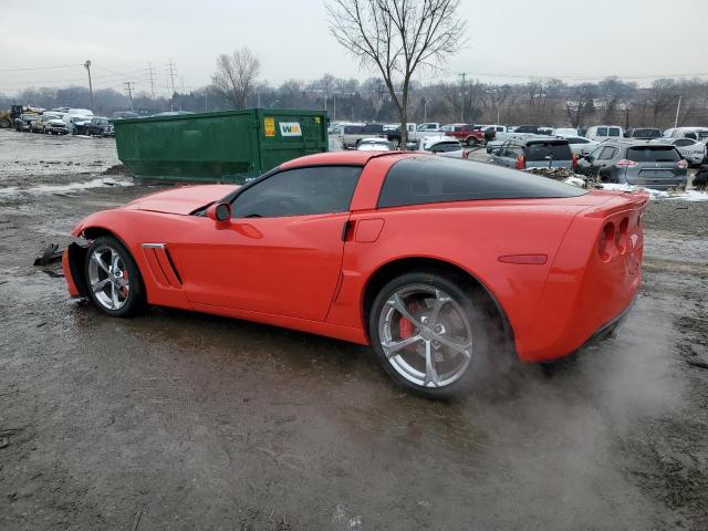 1G1YS2DW7D5104641 - 2013 CHEVROLET CORVETTE GRAND SPORT RED photo 2