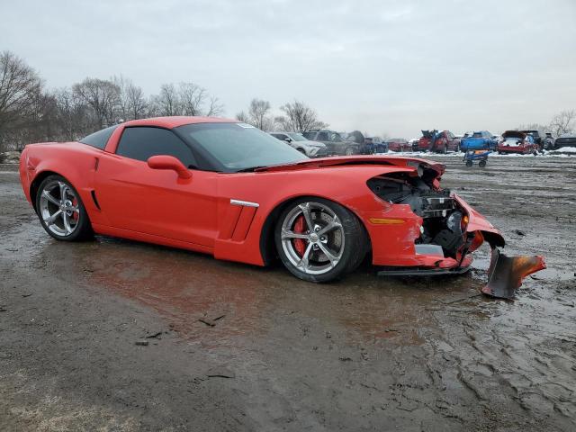 1G1YS2DW7D5104641 - 2013 CHEVROLET CORVETTE GRAND SPORT RED photo 4