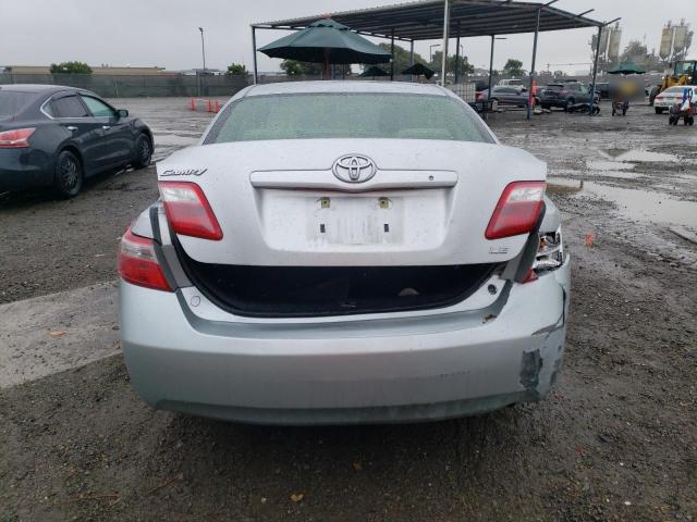 JTNBE46K973040382 - 2007 TOYOTA CAMRY CE SILVER photo 6