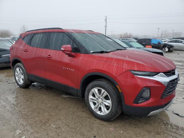 3GNKBHR44NS127929 - 2022 CHEVROLET BLAZER 2LT RED photo 4