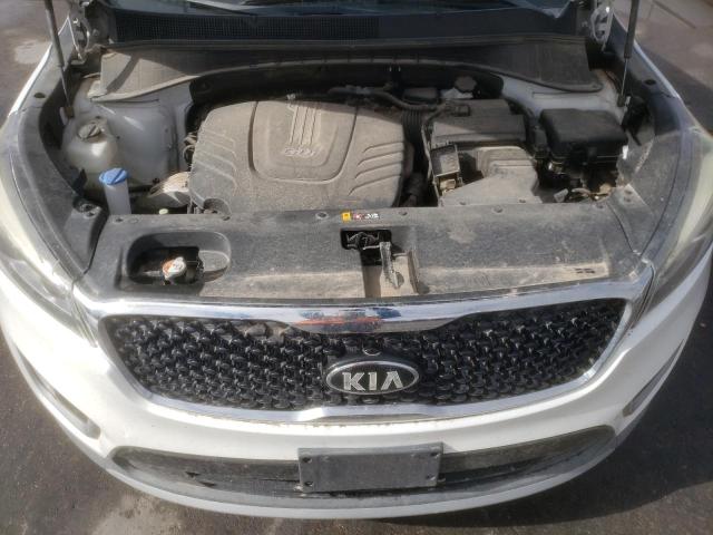 5XYPHDA5XHG225525 - 2017 KIA SORENTO EX WHITE photo 12