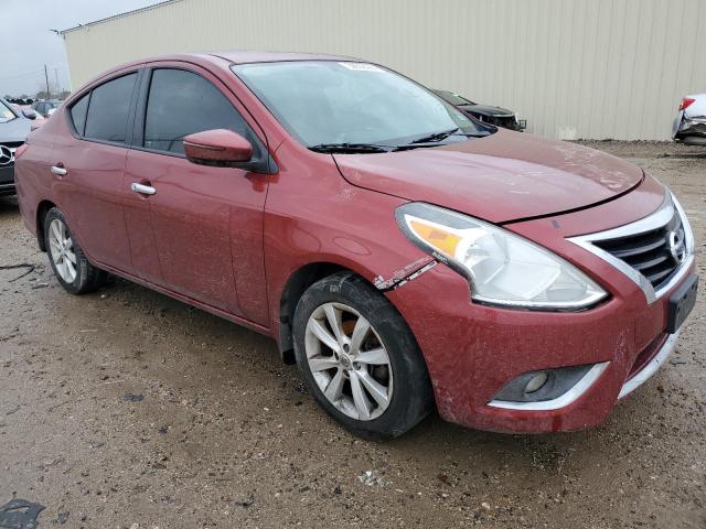 3N1CN7AP6HL857296 - 2017 NISSAN VERSA S RED photo 4