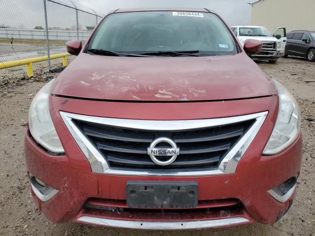 3N1CN7AP6HL857296 - 2017 NISSAN VERSA S RED photo 5