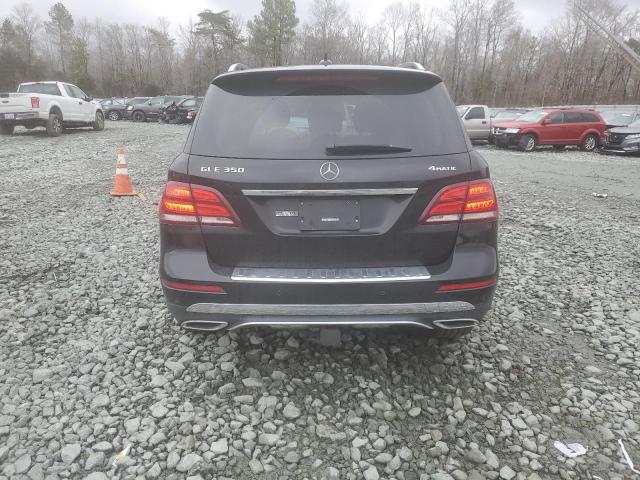 4JGDA5HB4JB120872 - 2018 MERCEDES-BENZ GLE 350 4MATIC BLACK photo 6