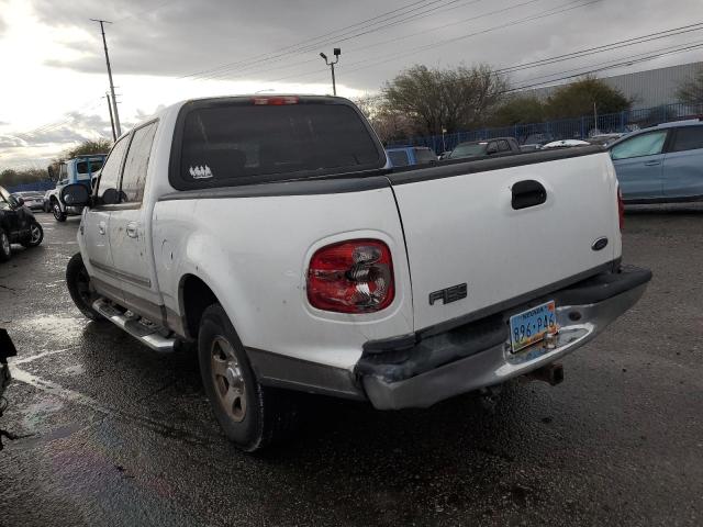 1FTRW07L43KD93774 - 2003 FORD F150 SUPERCREW WHITE photo 2