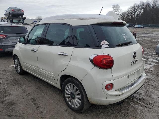 ZFBCFABH9EZ017566 - 2014 FIAT 500L EASY WHITE photo 2