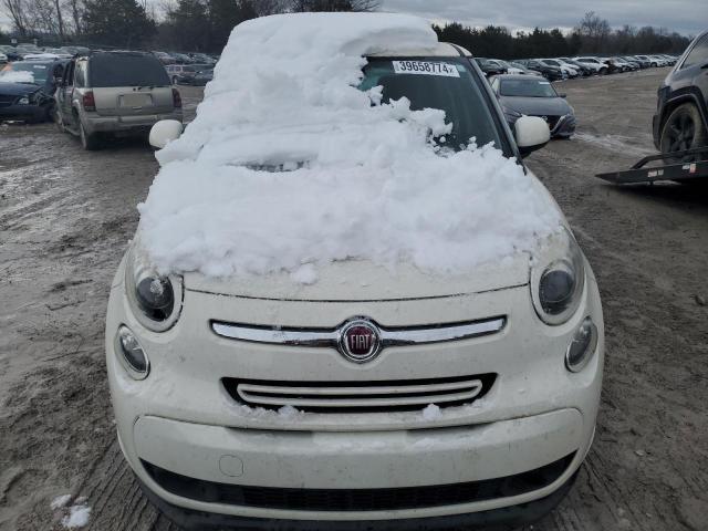 ZFBCFABH9EZ017566 - 2014 FIAT 500L EASY WHITE photo 5