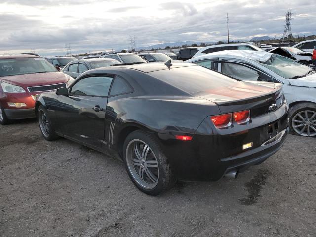 2G1FC1ED2B9117485 - 2011 CHEVROLET CAMARO LT BLACK photo 2