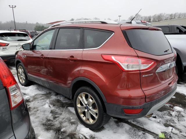 1FMCU9J95EUB03736 - 2014 FORD ESCAPE TITANIUM MAROON photo 2