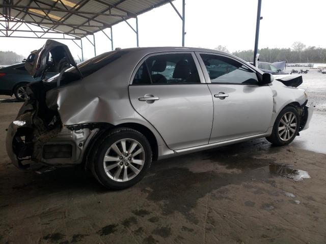 2T1BU40E09C012250 - 2009 TOYOTA COROLLA BASE SILVER photo 3