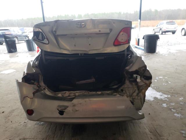 2T1BU40E09C012250 - 2009 TOYOTA COROLLA BASE SILVER photo 6