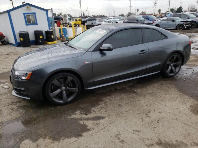 WAUCGAFR6FA039695 - 2015 AUDI S5 PREMIUM PLUS ნაცრისფერი ფოტო 1