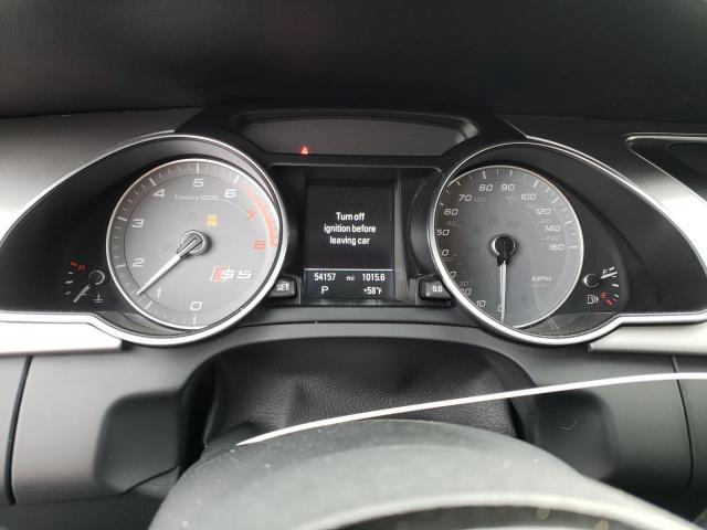 WAUCGAFR6FA039695 - 2015 AUDI S5 PREMIUM PLUS ნაცრისფერი ფოტო 9