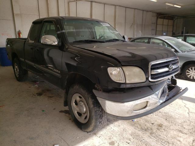 5TBRN34101S162134 - 2001 TOYOTA TUNDRA ACCESS CAB SR5 BLACK photo 4