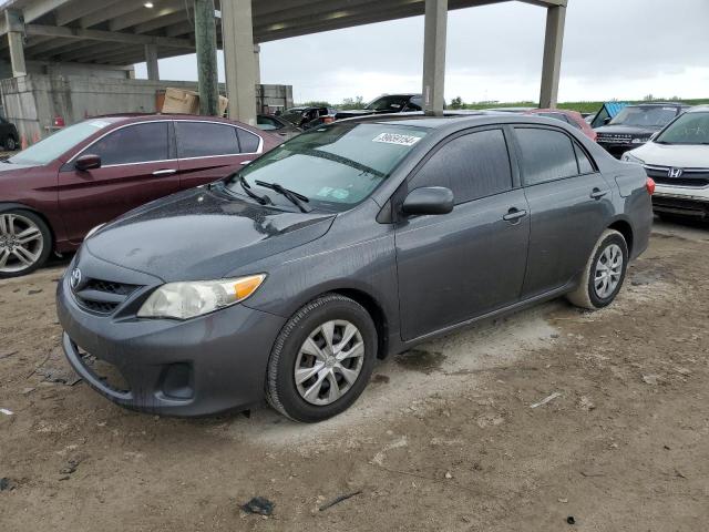 2T1BU4EE3BC542260 - 2011 TOYOTA COROLLA BASE GRAY photo 1