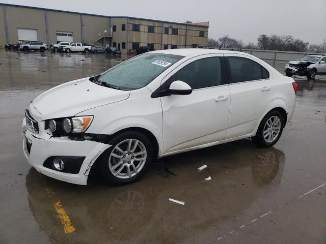 1G1JC5SH4C4138612 - 2012 CHEVROLET SONIC LT WHITE photo 1