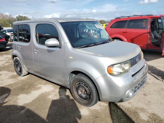 JN8AZ2KR0BT205342 - 2011 NISSAN CUBE BASE SILVER photo 4