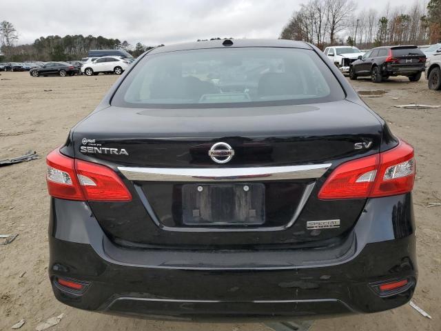 3N1AB7AP1KY445670 - 2019 NISSAN SENTRA S BLACK photo 6