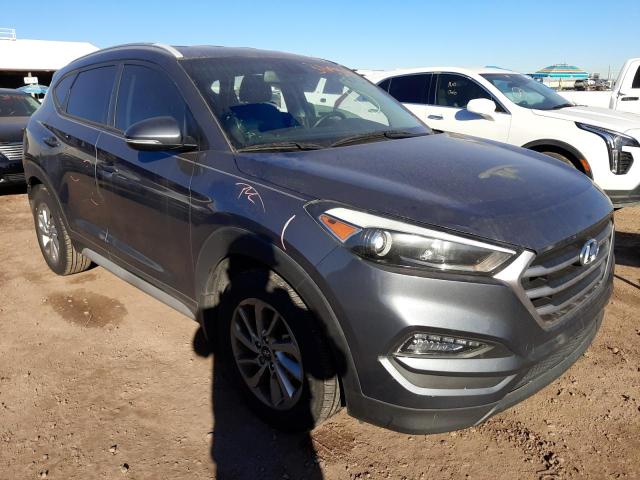 KM8J33A46HU420943 - 2017 HYUNDAI TUCSON LIMITED GRAY photo 4