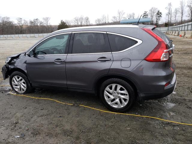 2HKRM3H75FH547887 - 2015 HONDA CR-V EXL GRAY photo 2