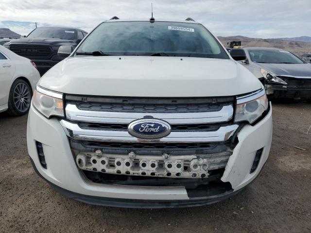 2FMDK3GC7CBA19608 - 2012 FORD EDGE SE WHITE photo 5