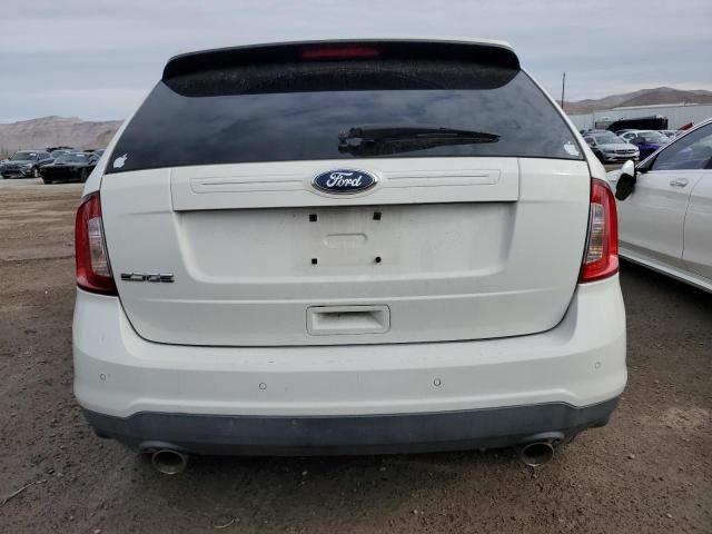 2FMDK3GC7CBA19608 - 2012 FORD EDGE SE WHITE photo 6