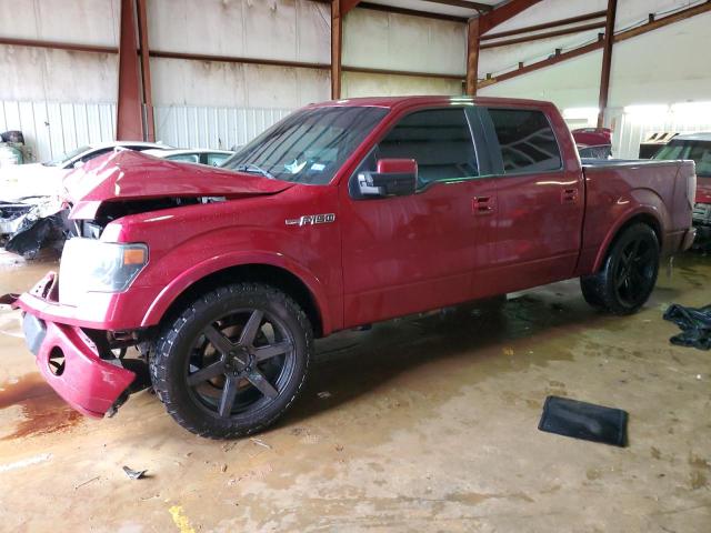 1FTFW1CF7DFD15590 - 2013 FORD F150 SUPERCREW MAROON photo 1