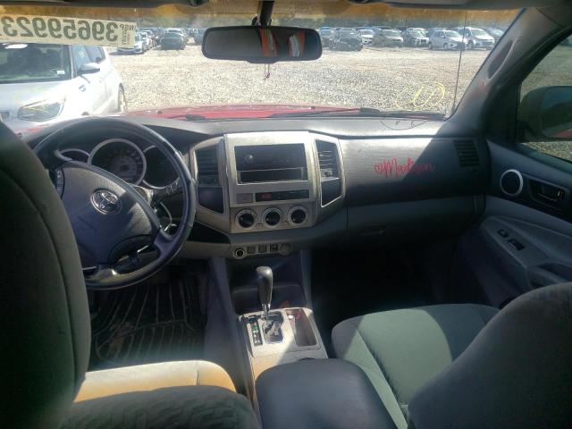 3TMJU62N39M075807 - 2009 TOYOTA TACOMA DOUBLE CAB PRERUNNER RED photo 8