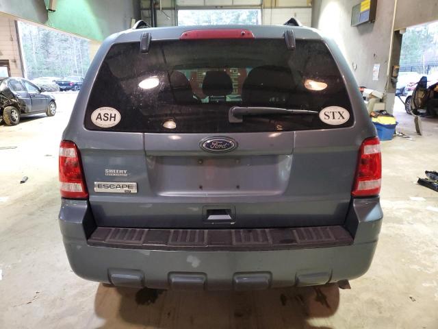 1FMCU9D77AKC91160 - 2010 FORD ESCAPE XLT BLUE photo 6