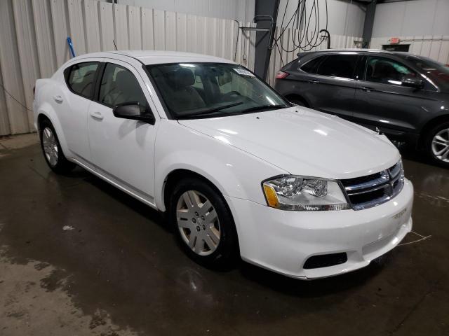 1B3BD4FB6BN578205 - 2011 DODGE AVENGER EXPRESS WHITE photo 4