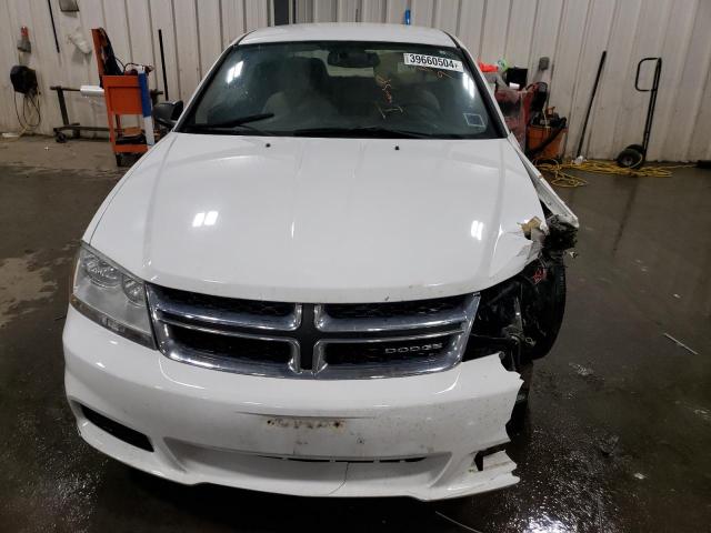 1B3BD4FB6BN578205 - 2011 DODGE AVENGER EXPRESS WHITE photo 5