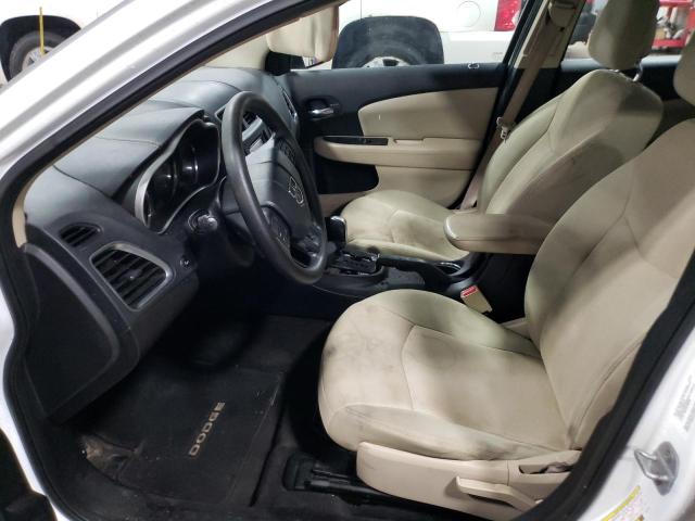 1B3BD4FB6BN578205 - 2011 DODGE AVENGER EXPRESS 白色 照片 7