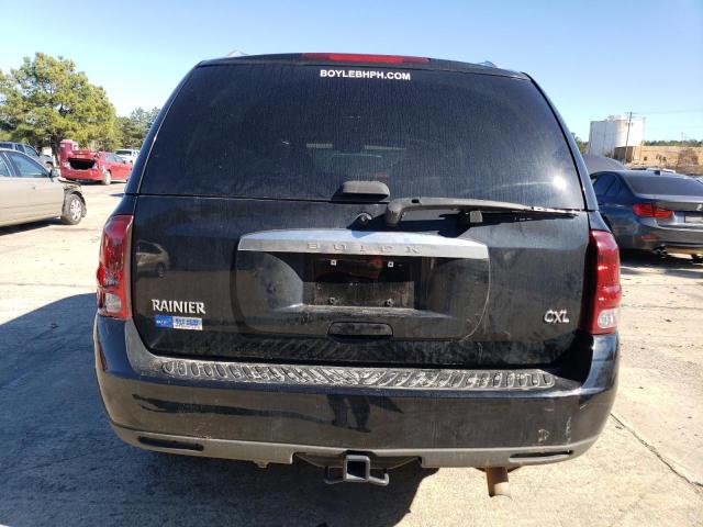 5GADT13S862277540 - 2006 BUICK RAINIER CXL BLACK photo 6