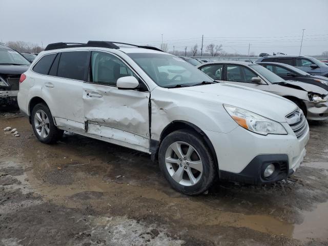 4S4BRCKC7D3234174 - 2013 SUBARU OUTBACK 2.5I LIMITED WHITE photo 4