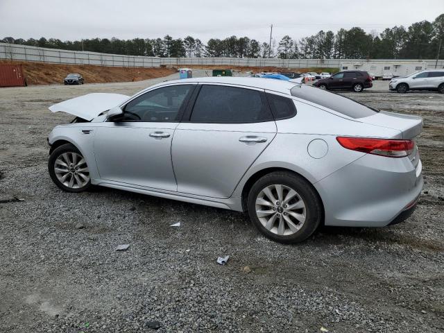 5XXGU4L35JG261429 - 2018 KIA OPTIMA EX SILVER photo 2