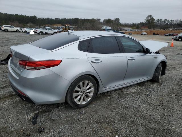 5XXGU4L35JG261429 - 2018 KIA OPTIMA EX SILVER photo 3