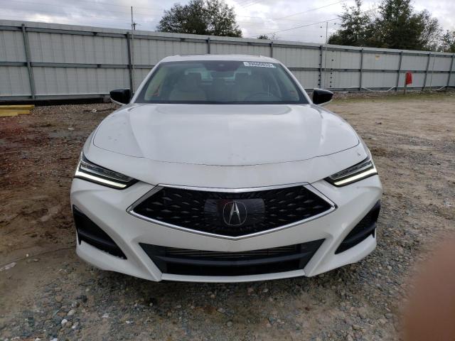 19UUB5F42MA009660 - 2021 ACURA TLX TECHNOLOGY WHITE photo 5